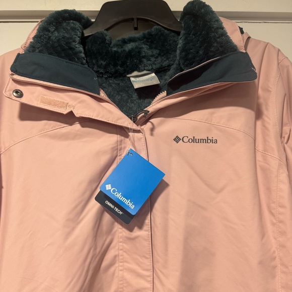 Columbia Interchangeable Pink Winter Coat Insulated Weather-Resistant - Picture 2 of 10